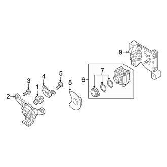 Audi OE - Front Bumper & Grille - Electrical Components (Camera System)