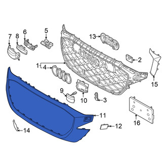 Audi OE - Front Grille Molding