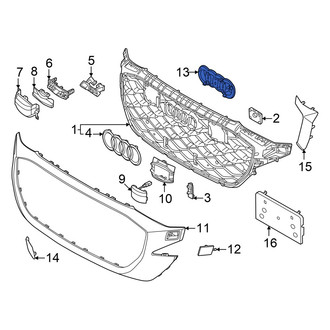 Audi OE - Grille Emblem Bracket