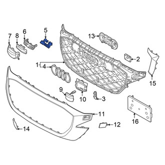 Audi OE - Front Grille Emblem
