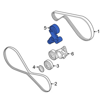 Audi OE - Accessory Drive Belt Tensioner Assembly
