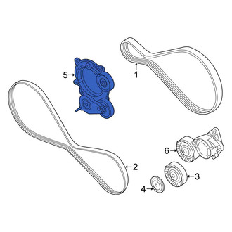 Audi OE - Accessory Drive Belt Tensioner Assembly