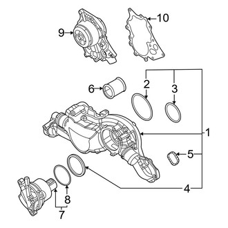 Audi OE - Cooling - Water Pump