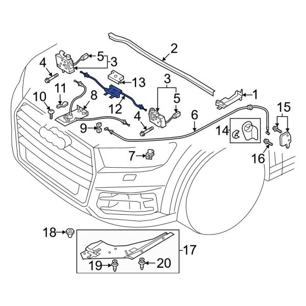 Hood Release Cable