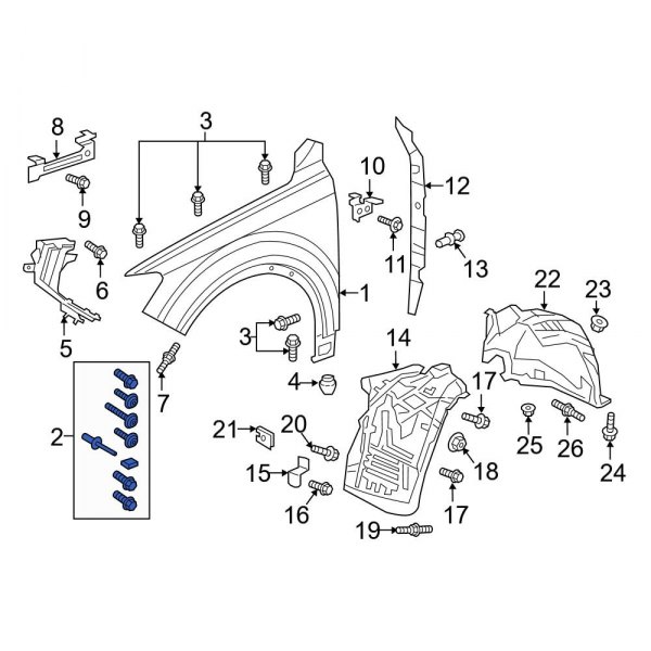 Fender Hardware Kit