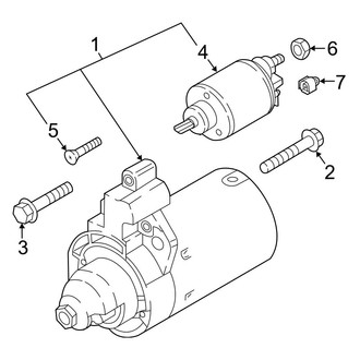 Audi OE - Electrical - Starter