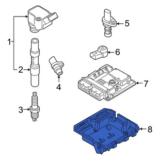 Audi OE - Engine Control Module (ECM) Bracket