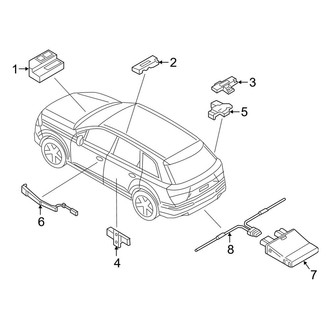 Audi OE - Electrical - Keyless Entry Components
