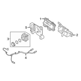 Audi OE - Electrical Components (Camera System, Night Vision), (Prestige)