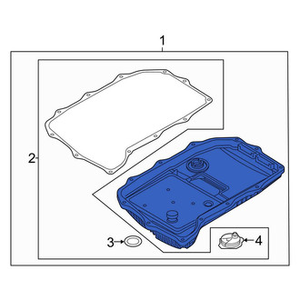 Audi OE - Transmission Oil Pan