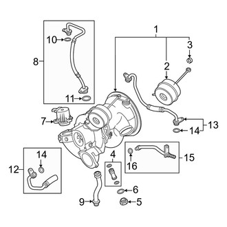 Audi OE - Engine / Transaxle - Turbocharger & Components