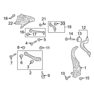 Audi OE - Front Suspension - Suspension Components