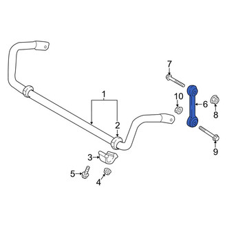 Audi OE - Front Suspension Stabilizer Bar Link