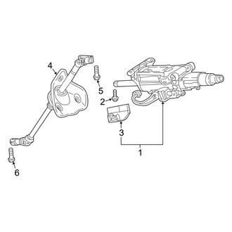 Audi OE - Steering Column Assembly