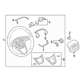 Audi OE - Steering Wheel & Trim