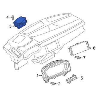 Audi OE - Heads Up Display Assembly