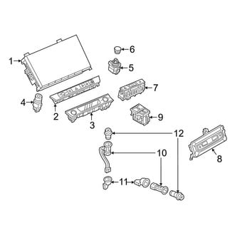Audi OE - Front Console (Switches & Electrical)