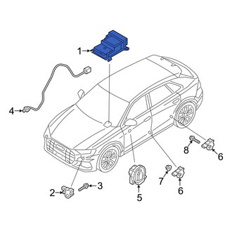 Audi OE - Air Bag Control Module