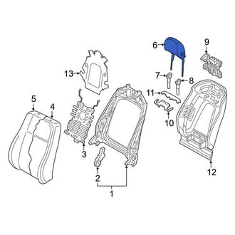 Audi OE - Front Headrest