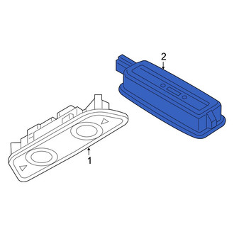 Audi OE - Sun Visor Light
