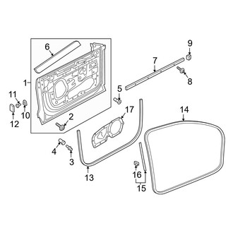 Audi OE - Front Door - Door & Components