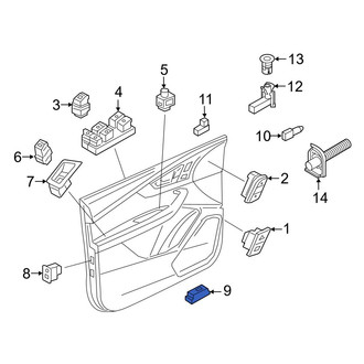 Audi OE - Front Lower Courtesy Light