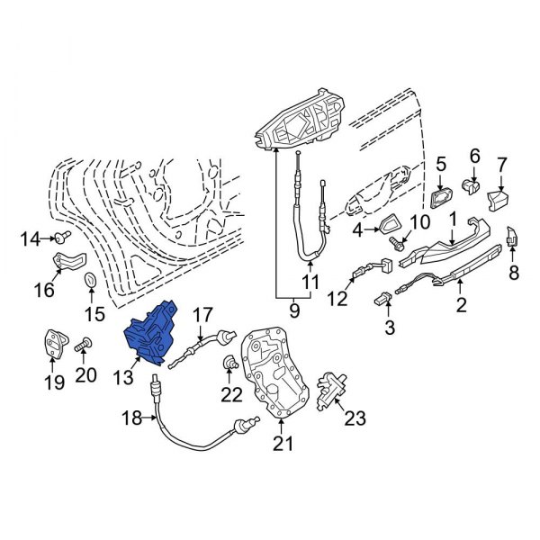 Door Latch Assembly