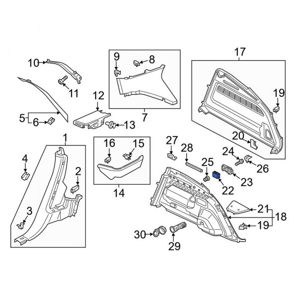 Liftgate Latch Release Switch