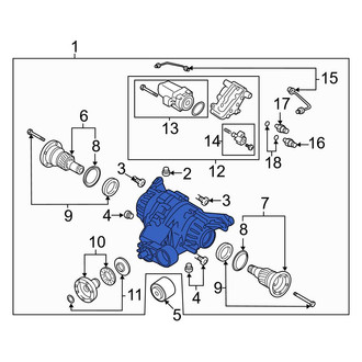 Audi OE - Rear Differential