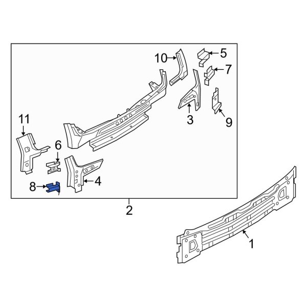 Rear Body Reinforcement Plate