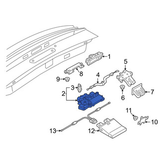 Audi OE - Tailgate Lift Motor