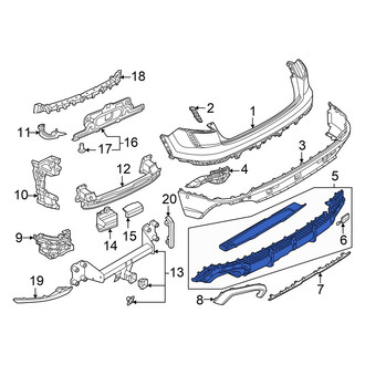 Audi OE - Rear Valance Panel