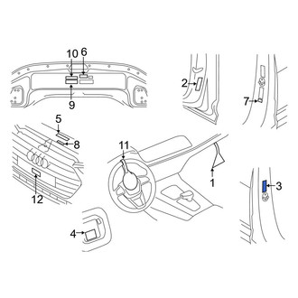 Audi OE - Air Bag Information Label