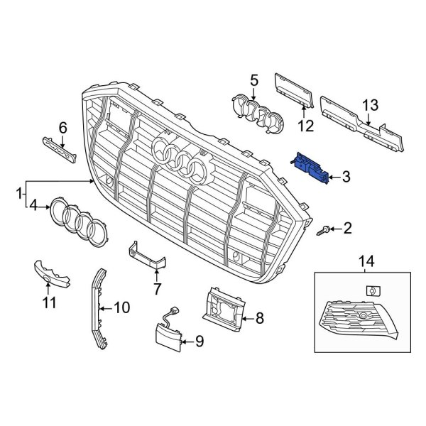 Grille Bracket