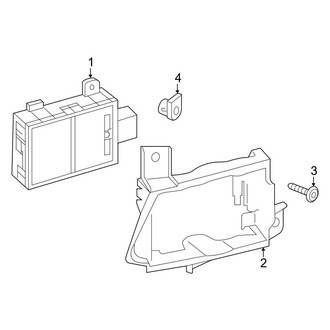 Audi OE - Front Bumper & Grille - Electrical Components (Traffic Assist Components)