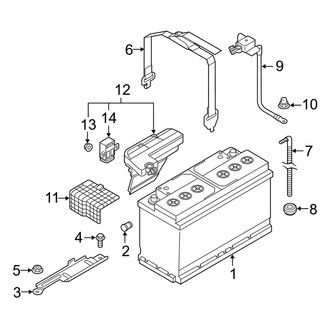 Audi OE - Electrical - Battery (12 Volt)