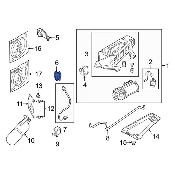 Suspension Self-Leveling Valve