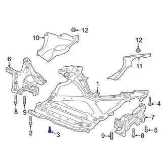 Audi OE - Engine Cradle Bolt