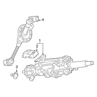 Audi OE - Steering Column Assembly