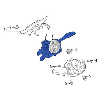 Audi OE - Turn Signal & Combination Lever