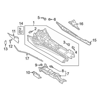 Audi OE - Console (Covers & Components, Lower)