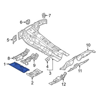 Audi OE - Front Right Floor Pan