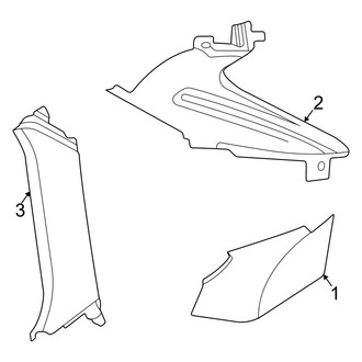 Audi OE - Quarter Panel - Interior Trim