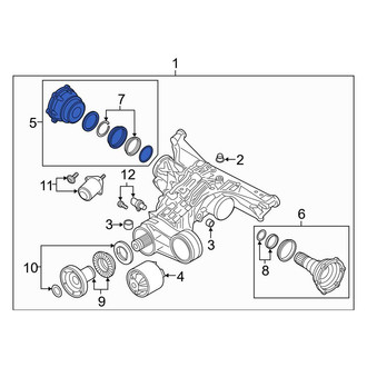 Audi OE - Rear Right Drive Axle Shaft