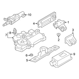 Audi OE - Lift Gate - Lock & Hardware
