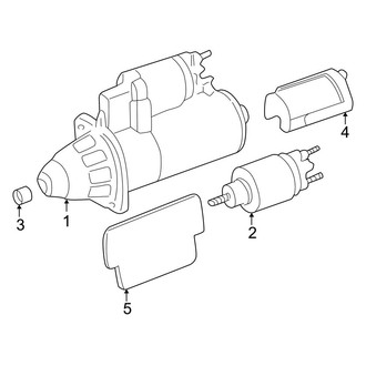 Audi OE - Electrical - Starter (Base 2.8L)