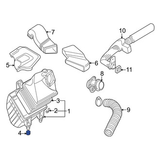 Audi OE - Air Filter Housing Grommet