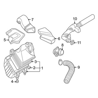 Audi OE - Engine / Transaxle - Air Intake