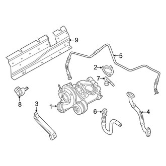 Audi OE - Engine / Transaxle - Turbocharger (1.8L)