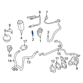 Audi OE - Exhaust Gas Recirculation (EGR) Valve Gasket
